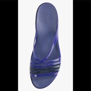 Crocs Women's Isabella Mini Wedge Sandal Sz 7